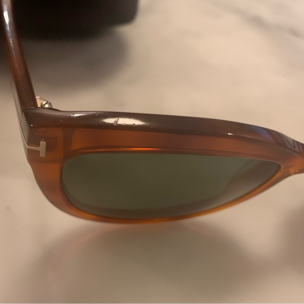 TOM FORD Alistar Cat Eye Frame Polarized Sunglasses - Picture 4 of 8
